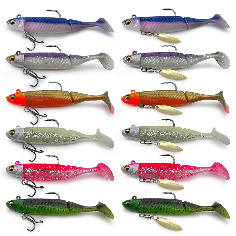 Fishing Hook Treble - 6 stuks loodcoating vissenlokken, ultralange werpafstand