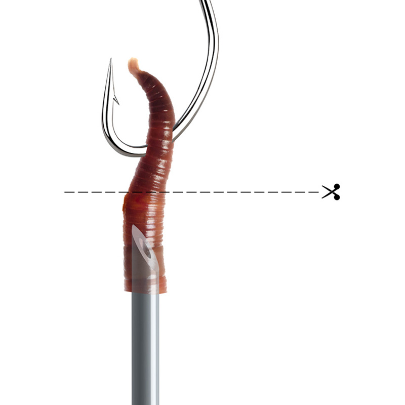 WEIHE 5 stuks Regenworm Lucht  - Fishing Hook Remover recensie en prijs